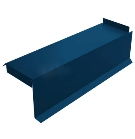 Планка сегментная торцевая правая Металл Профиль 400 мм 0,5 PURETAN цвет RR 35