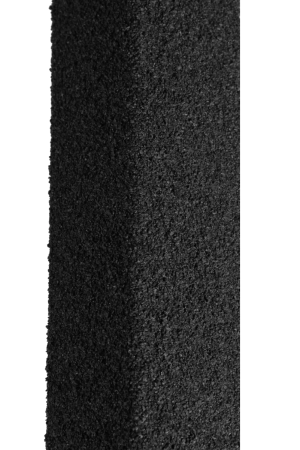 Уголок металлический наружный Hauberk (гранулят) черный