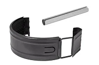 Соединитель желоба в комплекте d-125 мм Аквасистем Премиум PU 0,6 RAL 7024