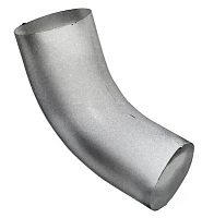 Колено трубы d-90 мм 60 гр. Grand Line GL ZN 0,55 Оцинкованное