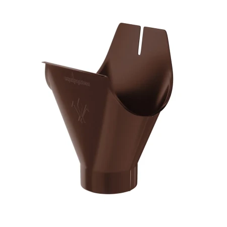 Воронка желоба выпускная d-125x90 мм Aquasystem Comfort Полиэстер 0,55 RAL 8017