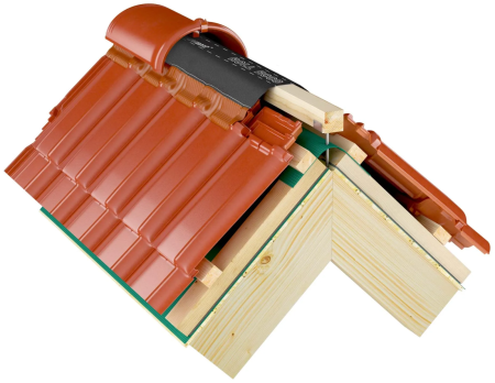 Коньковая вентиляционная лента Eurovent ROLL ECCO 310x5000 мм в Туле фото