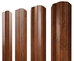 Штакетник Grand Line М-образный Print Premium 0,45 фигурный