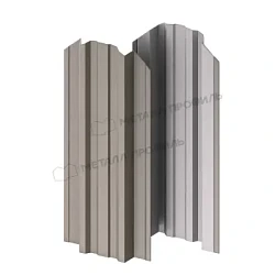 Штакетник Металл Профиль Прямоугольный Trapeze Полиэстер 0,45 фигурный