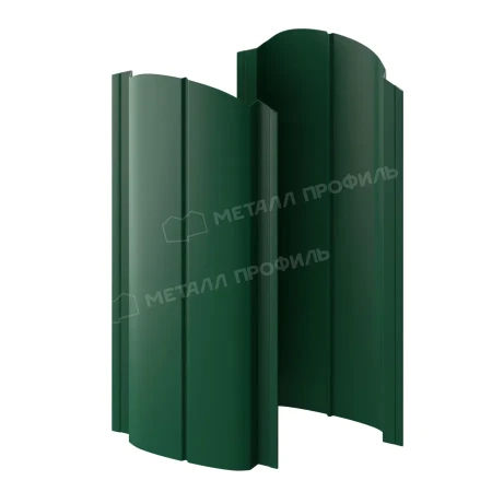 Круглый Ellipse Полиэстер двухсторонний 0,45 RAL 6005 фигурный