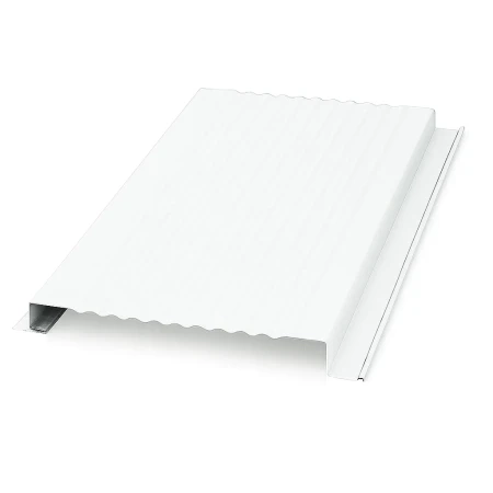 Линеарная панель Металл профиль Primepanel-О-В 24х178 мм с рустом полиэстер Ral 9003