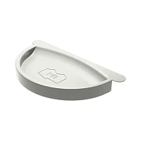 Заглушка желоба d-150 мм Металл Профиль FORAMINA PUR Purman двухсторонний 0,6 RAL 9010