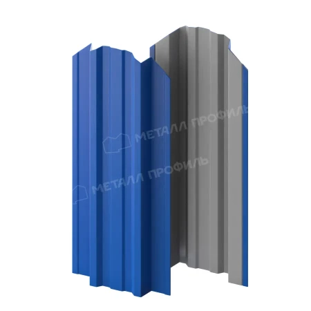 Прямоугольный Trapeze Полиэстер 0,45 RAL 5005 фигурный