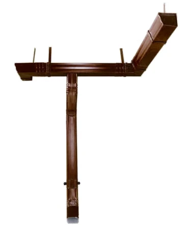 Воронка водосборная ГрандЛайн Vortex Matt Полиэстер Matt 0,45 RAL 8017 (шоколад)