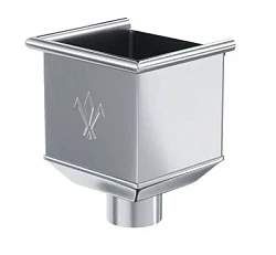 Воронка водосборная квадратная для трубы d-100 мм Аквасистем Премиум 0,5