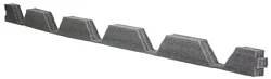 Уплотнитель Roof Foam Профильный С44 ГОСТ коньковый (верхний) Уплотнитель Roof Foam Профильный С44 ГОСТ коньковый (верхний)