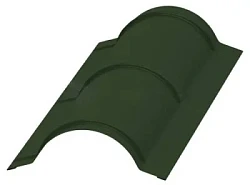 Планка конька круглого Металл Профиль R110x2000 Puretan 0,5