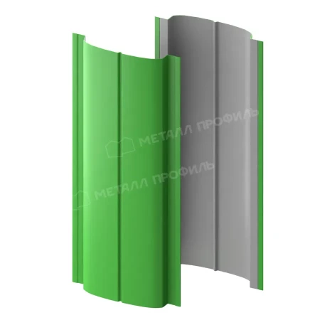 Круглый Ellipse Norman 0,5 RAL 6018