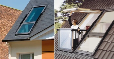 Окно-балкон Velux GDL 3066 в Туле фото