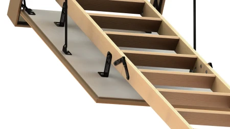 Чердачная люк-лестница Oman Складная 3-х секционная Termo в Туле фото