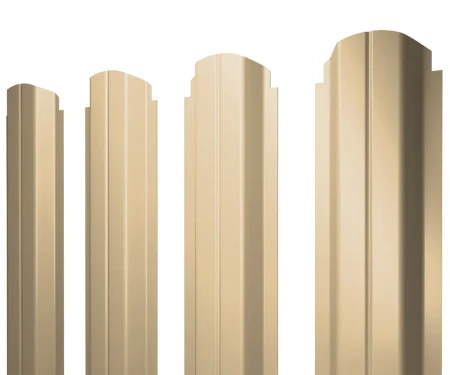 П-образный Полиэстер 0,45 RAL 1014 фигурный