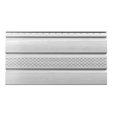 Виниловый софит Технониколь с частичной перфорацией жасмин