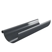 Желоб водосточный d-150 мм 3 м Металл Профиль FORAMINA PUR Purman двухсторонний 0,5 RAL 7024