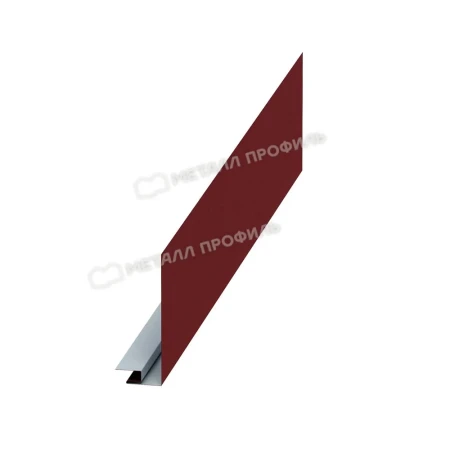 Планка карнизного свеса сложная  Металл Профиль 250x50x3000 0,5 Norman цвет RAL 3011