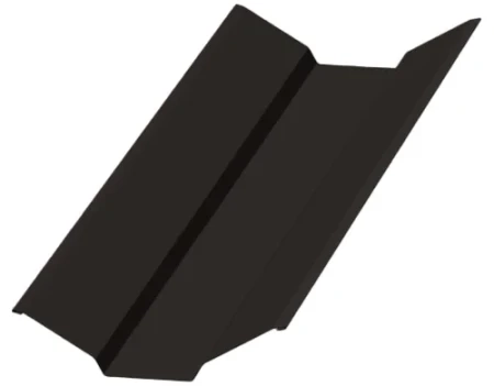 Планка ендовы верхняя Металл Профиль 76x76x2000 0,5 Norman цвет RR 32