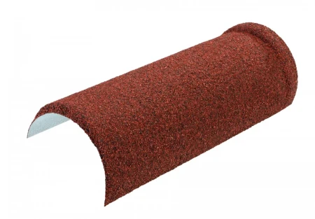 Конек полукруглый для композитной черепицы Luxard цвет Бордо