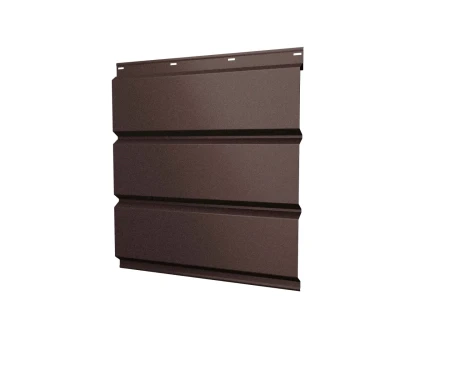 Металлический софит Grand Line Drap 0,5 без перфорации Ral 8017