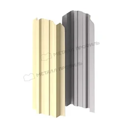 Штакетник Металл Профиль Прямоугольный Lane Norman 0,5 фигурный