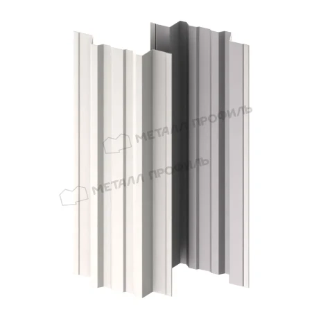 Прямоугольный Trapeze Полиэстер 0,45 RAL 9010 прямой