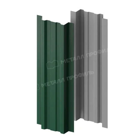 Прямоугольный Lane Viking E 0,5 RAL 6005 прямой