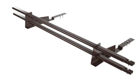 Для композитной черепицы 1 м RAL 8017