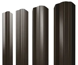 Штакетник Grand Line М-образный Полиэстер 0,4 фигурный