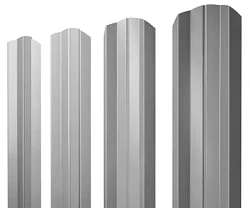 Штакетник Grand Line М-образный Полиэстер 0,45 фигурный