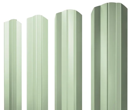 М-образный Полиэстер 0,45 RAL 6019 фигурный