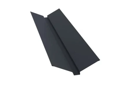 Планка ендовы верхней Grand Line 115x30x115 0,5 PurLite Matt цвет RAL 7024