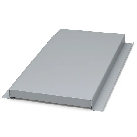 Линеарная панель Металл профиль Primepanel-Т-Г 24х178 мм с рустом Norman Ral 7004