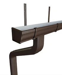 Комплект металлического водостока ГрандЛайн Vortex Matt 127x78 мм Полиэстер Matt RR 32