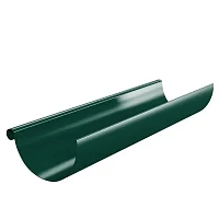 Желоб водосточный d-125 мм 3 м Металл Профиль FORAMINA PUR Purman двухсторонний 0,5 RAL 6005