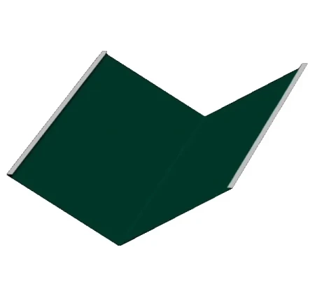 Планка ендовы нижняя Металл Профиль 298x298x2000 0,50 PURMAN цвет RAL 6005