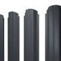 П-образный Rooftop Matte (Стальной бархат) 0,5 RAL 7024 фигурный