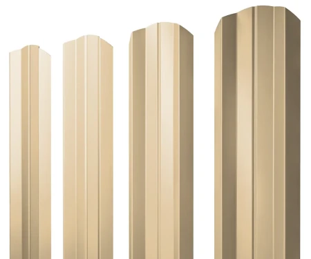 М-образный Полиэстер 0,45 RAL 1014 фигурный