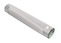 Труба круглая соединительная d-90 мм 1 м Grand Line PE Полиэстер двухсторонний 0,55 RAL 9003