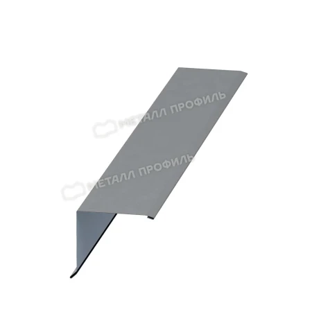 Планка торцевая Металл Профиль 135x145x2000 0,5 Norman цвет RAL 7004