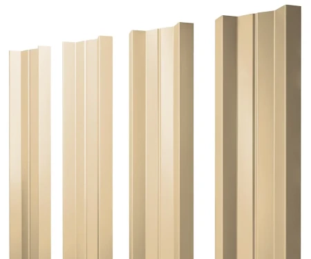 М-образный Полиэстер 0,4 RAL 1014 прямой