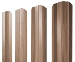 Штакетник Grand Line М-образный Print Elite 0,45 фигурный