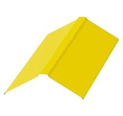 Планка конька плоского Металл Профиль 120x120x2000 Полиэстер 0,45