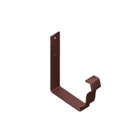 Крюк желоба карнизный 120x86x146 мм Металл Профиль FORAMINA FREEZE QUADRO 3,0 DarkBrown