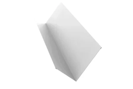 Планка примыкания для кровли Grand Line 150x250 0,45 Полиэстер цвет RAL 9003