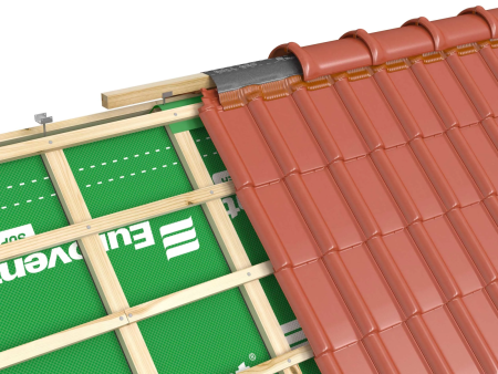 Коньковая вентиляционная лента Eurovent ROLL GEO в Туле фото