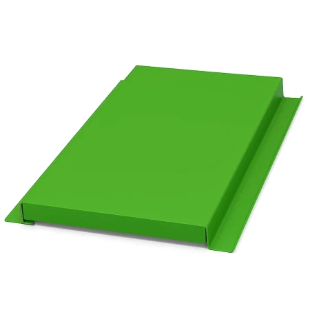 Линеарная панель Металл профиль Primepanel-Т-Г 24х178 мм с рустом Norman Ral 6018