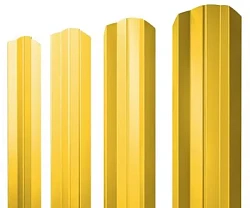 Штакетник Grand Line М-образный Полиэстер 0,45 фигурный